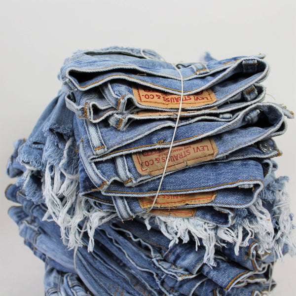 Upcycled Vintage Denim Skirt