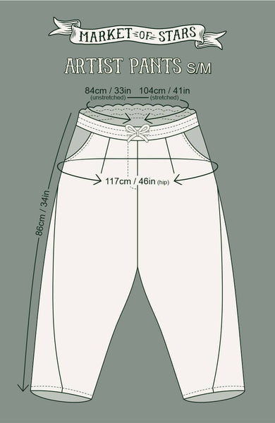 Stay Gold Artist Crop Pants