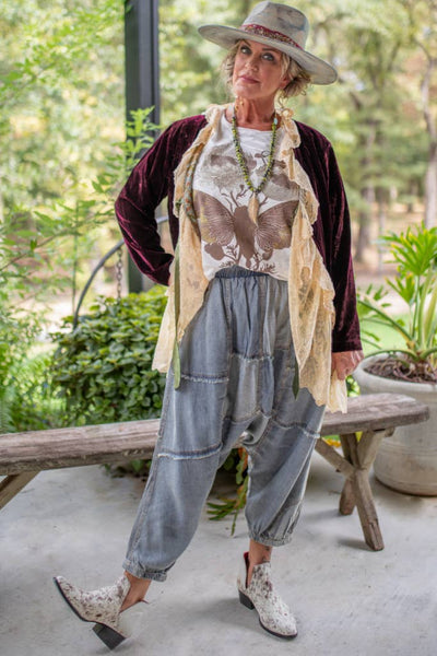 Luna Cropped Harem Pant
