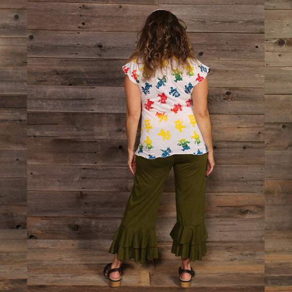 Double the Ruffles Capri