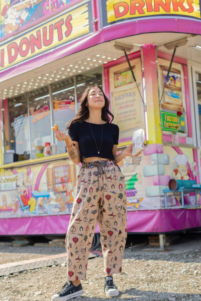 Charmed Life Cropped Artist Pants