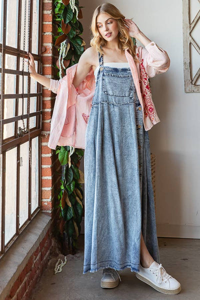 Pinafore Jumper Overall Dress