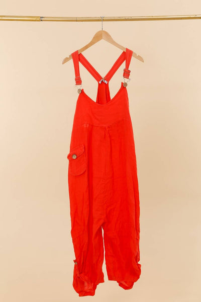 Dana Linen Overalls