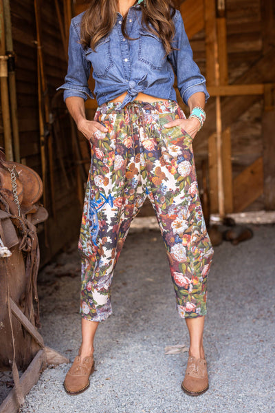 Love Language Cropped Artist Pants