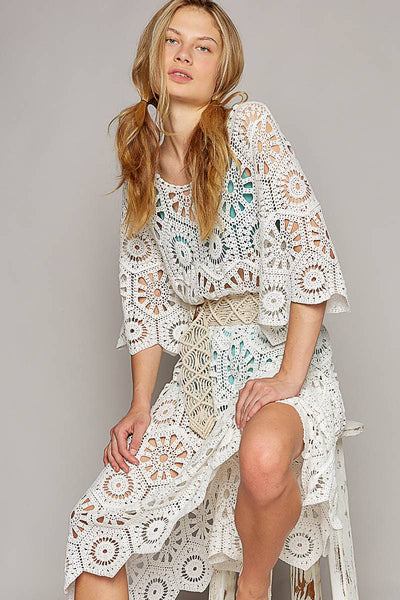 Gypsy Soul Crochet Dress
