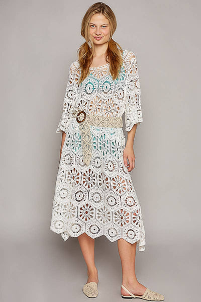 Gypsy Soul Crochet Dress