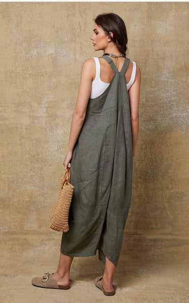 Dana Linen Overalls