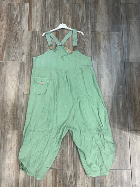 Dana Linen Overalls