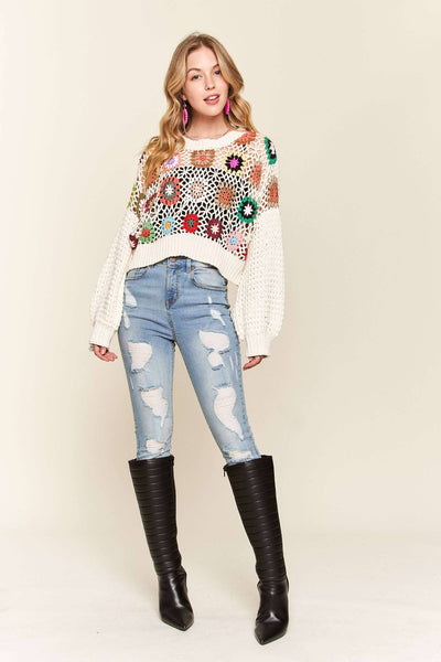 In My Crochet Era Crop Top