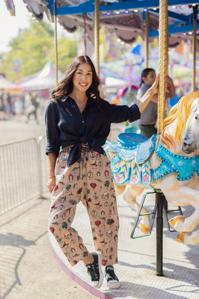 Charmed Life Cropped Artist Pants