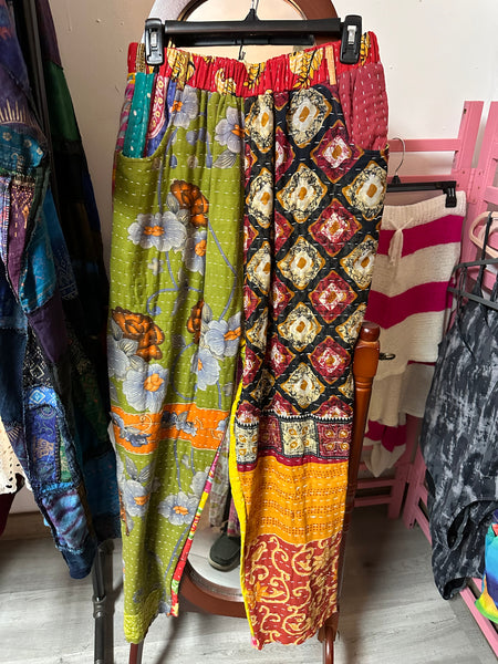 Kantha Sunrise Crop Pant