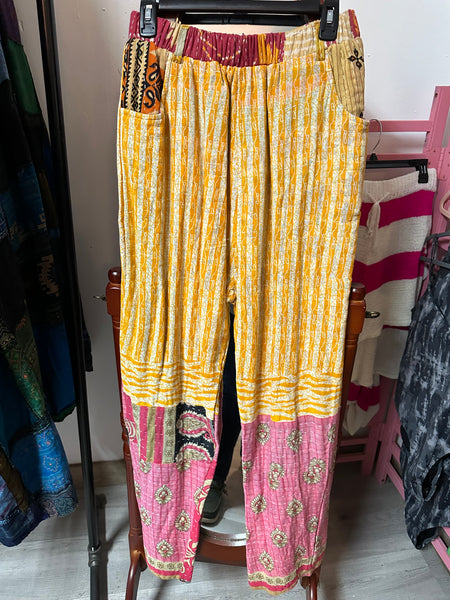 Kantha Sunrise Crop Pant