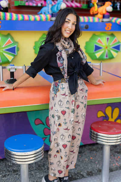 Charmed Life Cropped Artist Pants