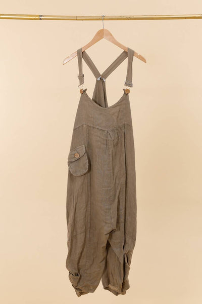 Dana Linen Overalls