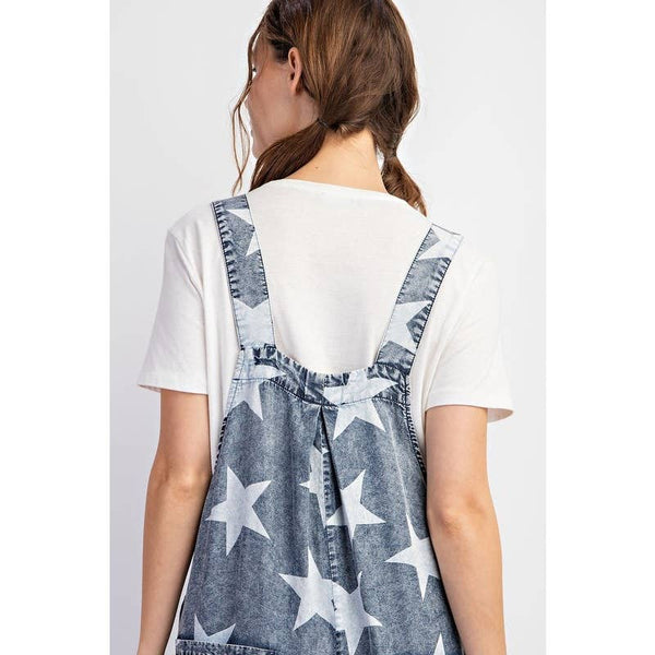 Follow The Stars Printed Jumpsuit