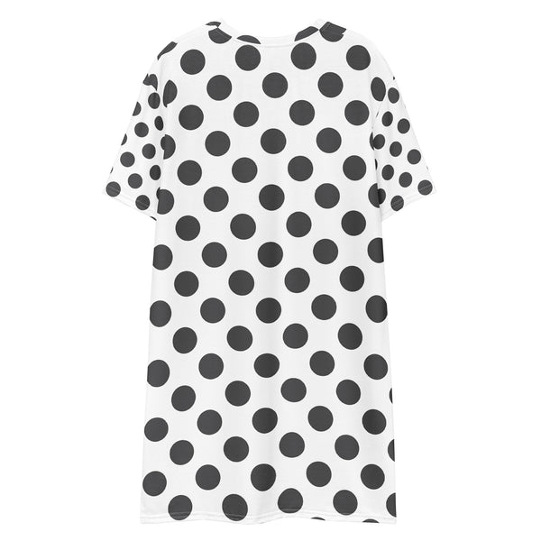 Seeing Dots T-Shirt Dress