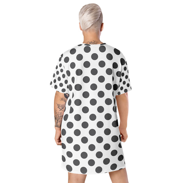 Seeing Dots T-Shirt Dress