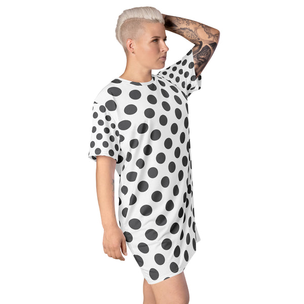 Seeing Dots T-Shirt Dress