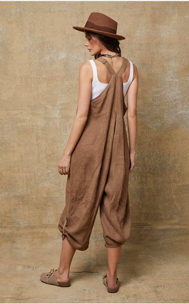 Dana Linen Overalls