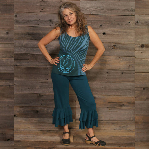 Double the Ruffles Capri
