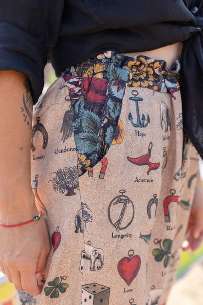 Charmed Life Cropped Artist Pants