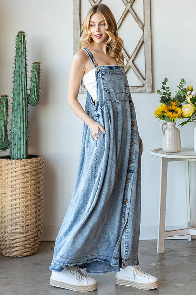 Pinafore Jumper Overall Dress