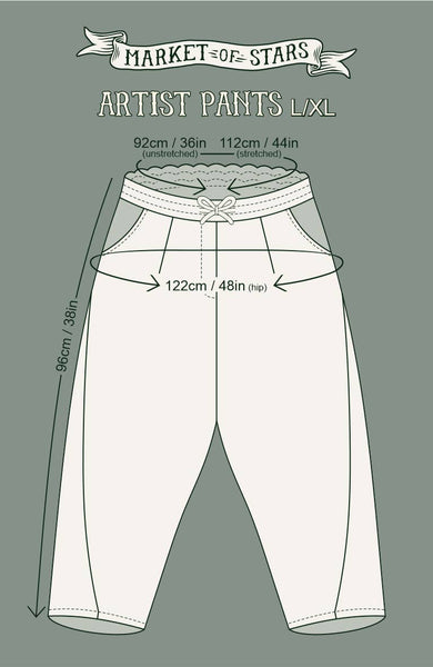 Stay Gold Artist Crop Pants