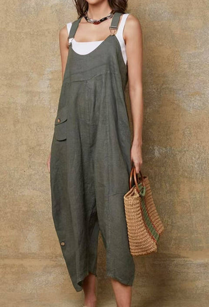 Dana Linen Overalls