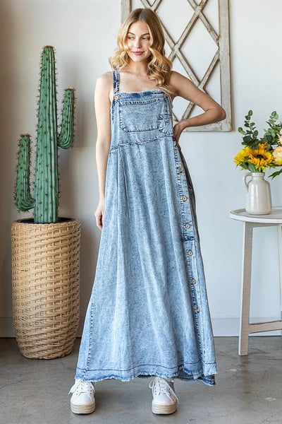 Pinafore Jumper Overall Dress