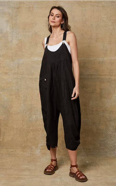 Dana Linen Overalls