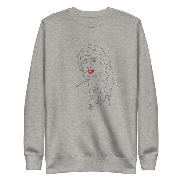 Taylor Swift Red Lips Sweatshirt