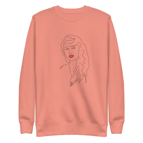 Taylor Swift Red Lips Sweatshirt