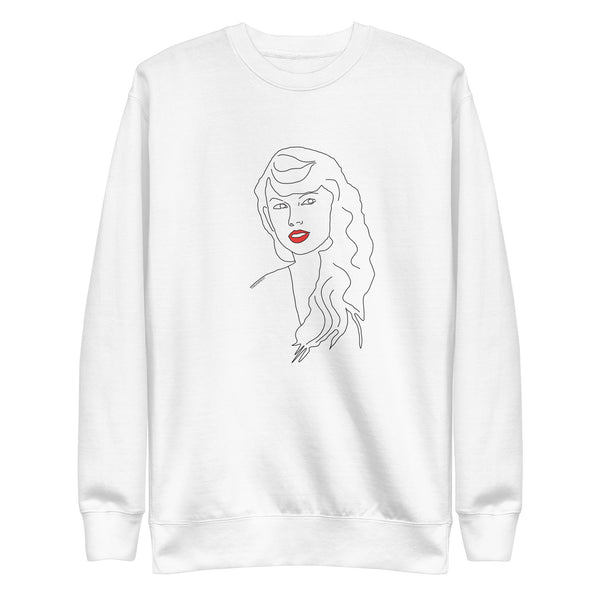 Taylor Swift Red Lips Sweatshirt