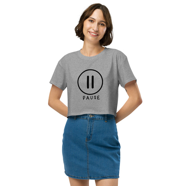 Pause Women’s crop top