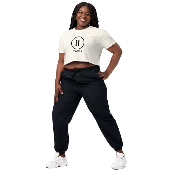 Pause Women’s crop top