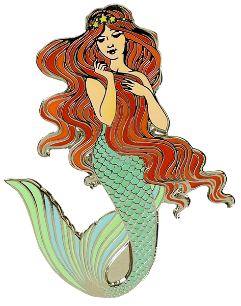 Mermaid Hard Enamel Pin