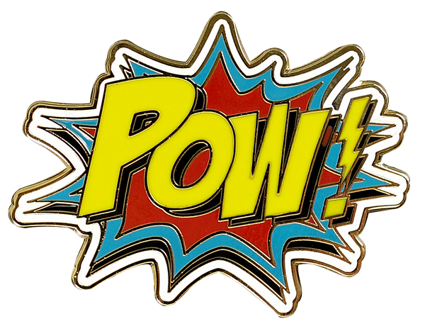 Pow! Hard Enamel Pin