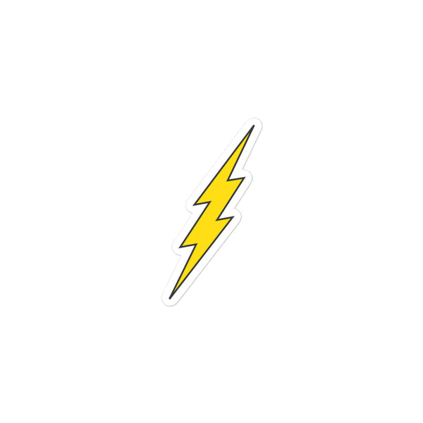 Bolt of Lightning Bubble-free stickers