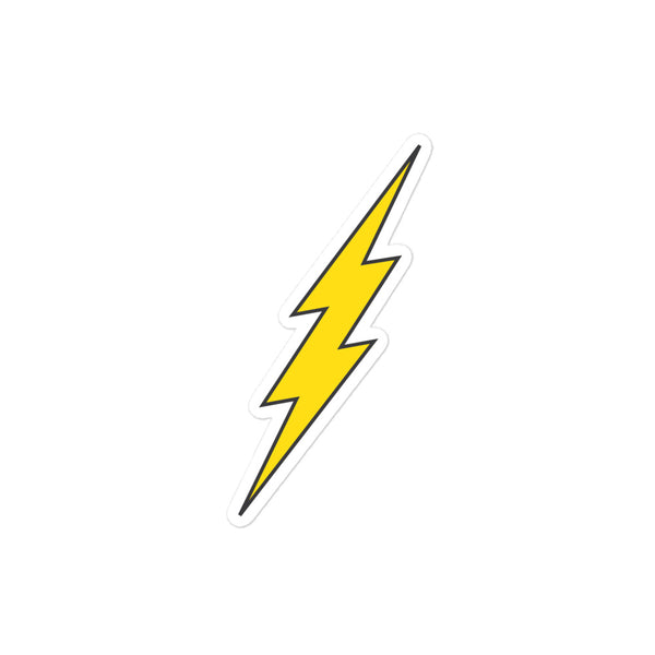 Bolt of Lightning Bubble-free stickers