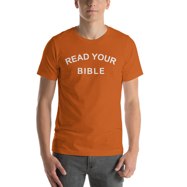 Read Your Bible Short-Sleeve Unisex T-Shirt