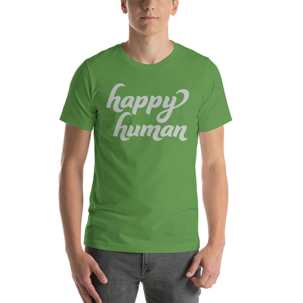 Happy Human Short-Sleeve Unisex T-Shirt
