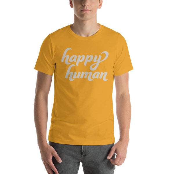 Happy Human Short-Sleeve Unisex T-Shirt