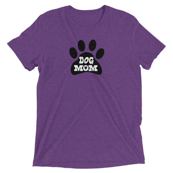 Dog Mom Paw Print Short Sleeve t-shirt