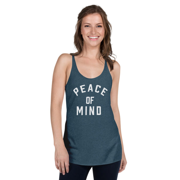 Peace of Mind Women's Racerback Tank