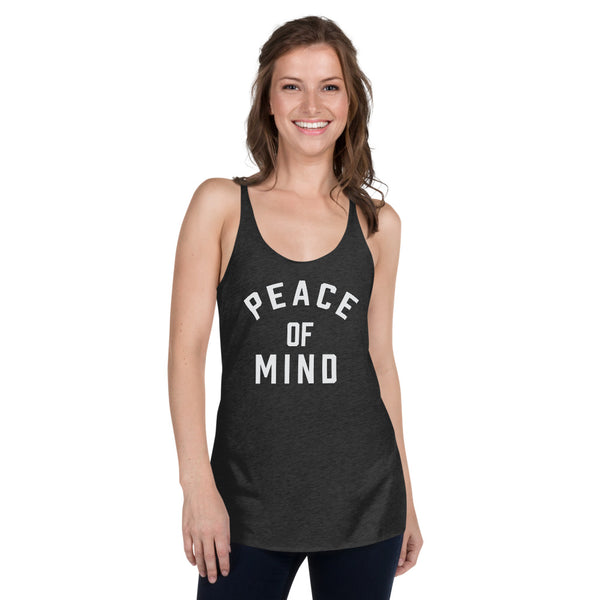 Peace of Mind Women's Racerback Tank