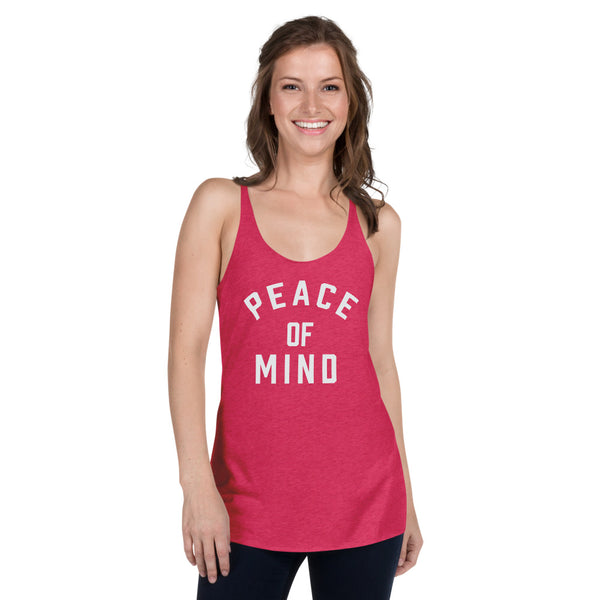 Peace of Mind Women's Racerback Tank