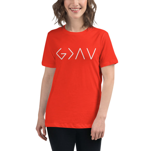 God Is Greater Than The Highs and Lows Women's Relaxed T-Shirt