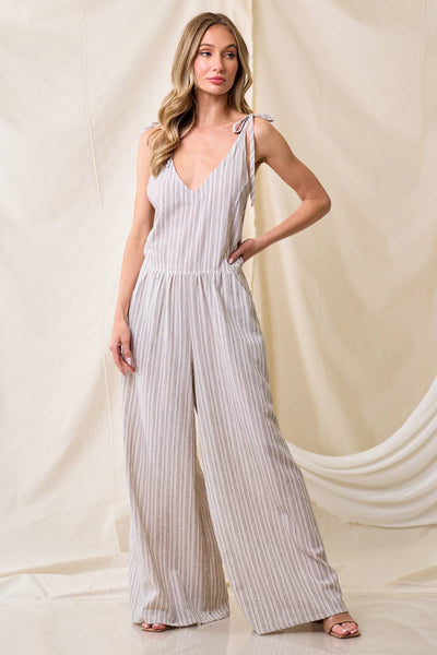 Taylor Striped Jumpsuit