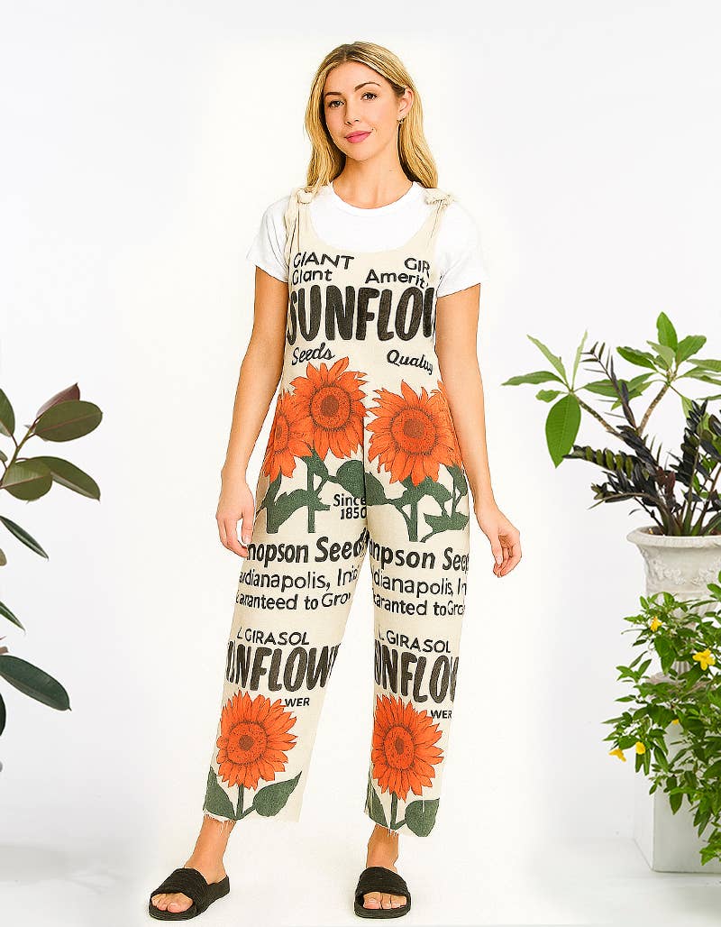 Sunflowers Jumpsuit