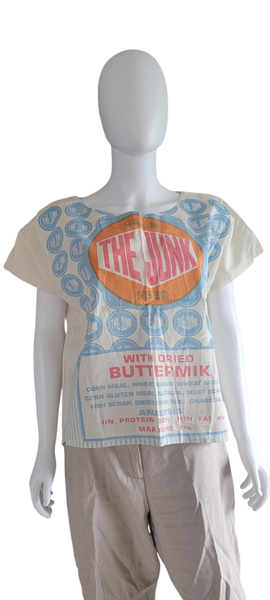 Buttermilk Flour Sack Top